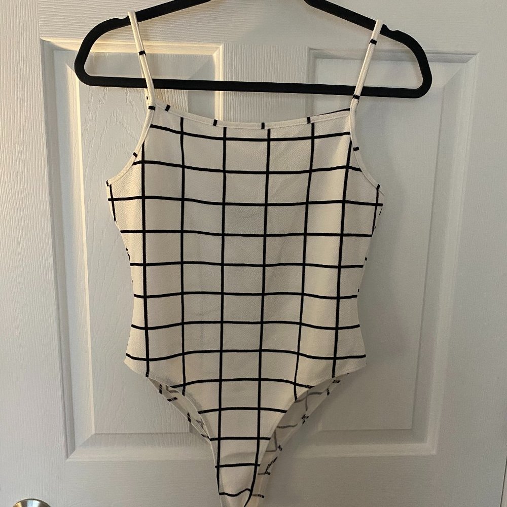 Black and White Body Suit